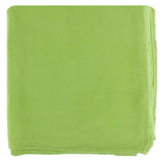 KicKee Pants Solid Knitted Throw Blanket - Meadow, One Size WC20