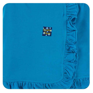 Solid Ruffle Stroller Blanket Amazon, One Size KicKee Pants