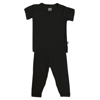 KicKee Pants Solid Short Sleeve Pajama Set - Midnight