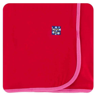 Solid Swaddling Blanket - Balloon with Flamingo, One Size KicKee Pants