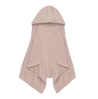 KicKee Pants Solid Terry Hooded Towel - Peach Blossom - One Size
