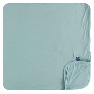 Solid Toddler Blanket - Jade, One Size KicKee Pants