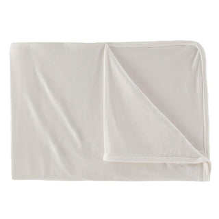 Solid Toddler Blanket - Natural, One Size (SP21) KicKee Pants Size: One Size
