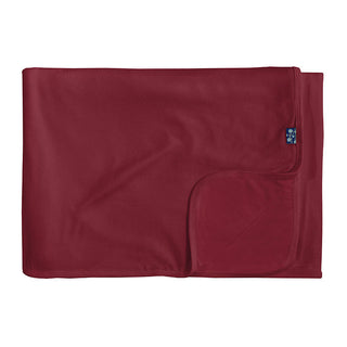 KicKee Pants Solid Toddler Blanket - Wild Strawberry - One Size
