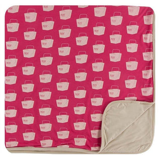 KicKee Pants Toddler Blanket - Cherry Pie Takeout