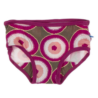 KicKee Pants Underwear Set - Falcon Agate Slices and Falcon Snow