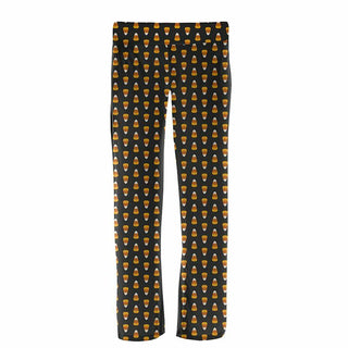 KicKee Pants Womens Print Pajama Pants - Midnight Candy Corn
