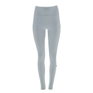 Women's Solid Bamboo Luxe Leggings with Pockets - Pearl Blue Pants