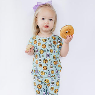 Kiki and Lulu Toddler Short Sleeve Pajama Set - FriendChip Goals