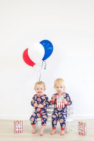 Coverall - Popcorn Kozi and Co. Size: 6-12 Months