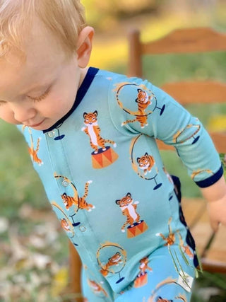 Coverall - Tiger Act Kozi and Co. Size: 6-12 Months