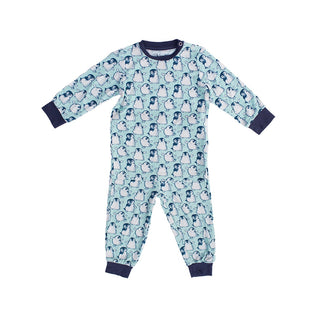 Kozi and Co Long Sleeve Pajama Set, Penguin Party