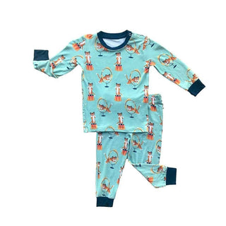 Long Sleeve Pajama Sets -Tiger Act Baby & Toddler Sleepwear Kozi and Co. Size: 18-24 Months