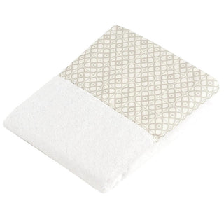 Kushies Ben & Noa Cotton Percale Changing Pad Cover - Linen Mini