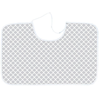 Kushies Cotton Flannel Nursing Canopy - Grey Lattice