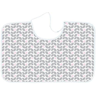 Cotton Flannel Nursing Canopy - Grey Petals Nursing & Feeding