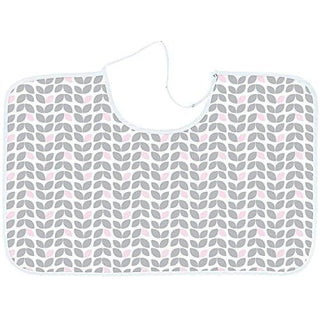 Kushies Cotton Flannel Nursing Canopy - Grey Petals