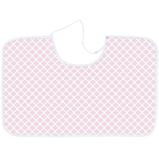 Kushies Girl's Cotton Flannel Nursing Canopy - Pink Lattice