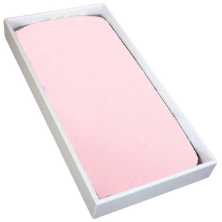 Kushies Girls Cotton Flannel Solid Changing Pad Cover, Pink - One Size