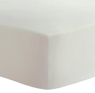 Kushies Solid Cotton Jersey Travel Crib Sheet - Off-White