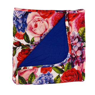 Muse Threads Grand Lovey Blankets - Hydrangea Rose