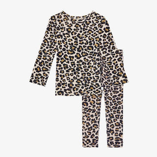 Posh Peanut Basic Loungewear - Lana Leopard Tan