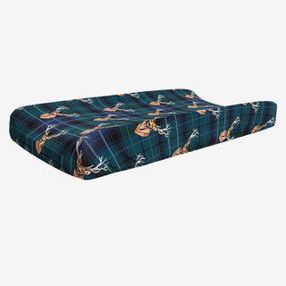 Boy's Changing Pad Cover, Beckford (Deer) - One Size Posh Peanut Size: One Size
