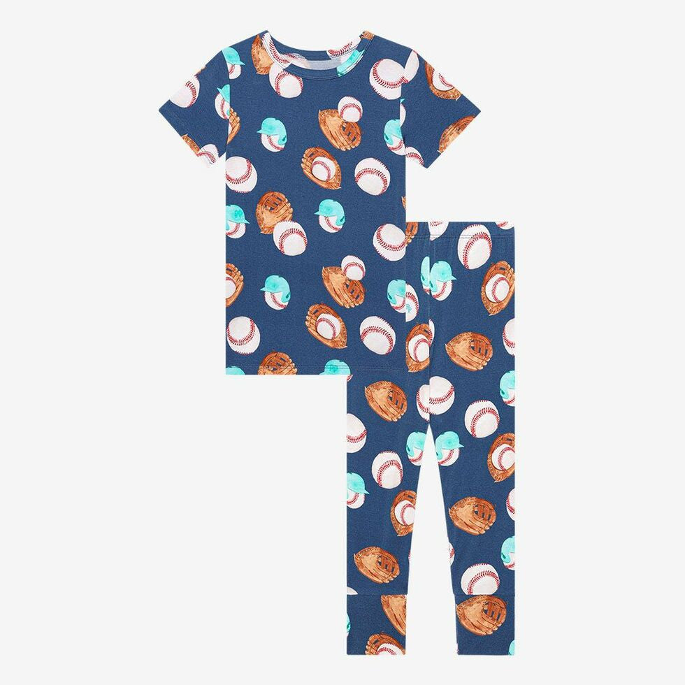 Posh Peanut Boy's Short Sleeve Pajama Set - Homer – Baby Riddle