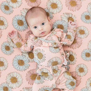 Posh Peanut Girls Crib Sheet, Millie Floral - One Size