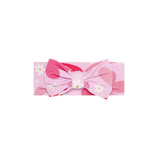 Posh Peanut Infant Bamboo Luxe Headwrap with Bow - Daisy Love 