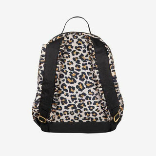 Posh Peanut Ruffled Backpack, Lana Leopard - One Size