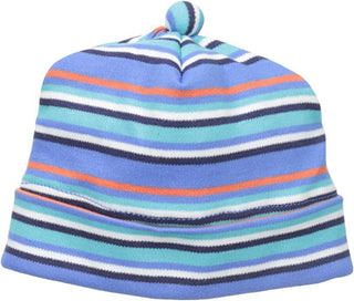 Zutano Boys Beanie Hat - Periwinkle Multi-Stripe